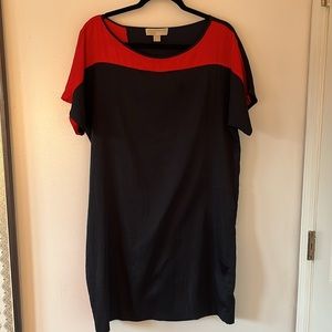 Michael Kors silky shift dress